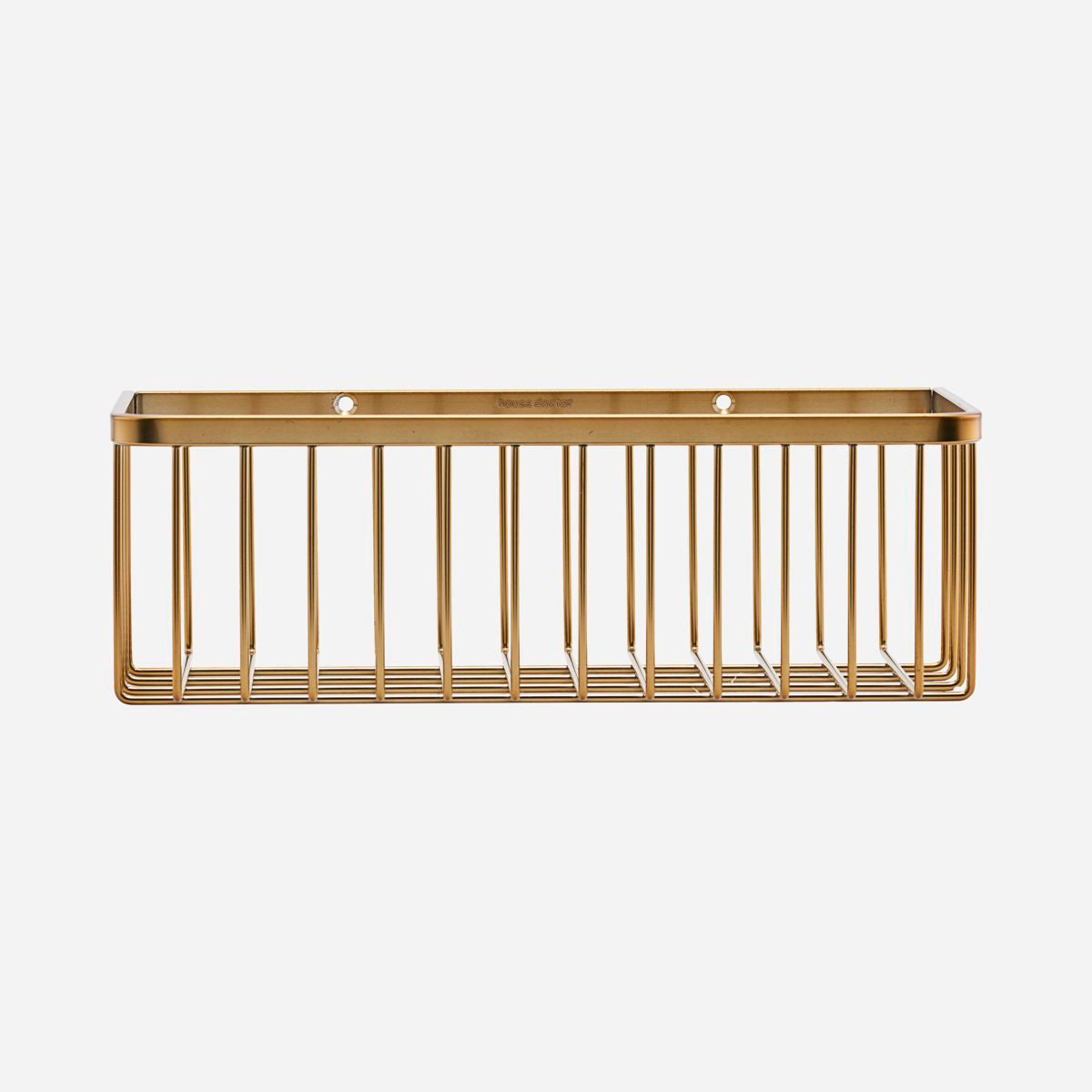 Basket, HDBath, single, brushed brass